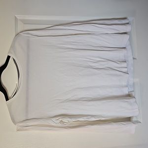 Croft & Barrow womens long sleeves white shirt